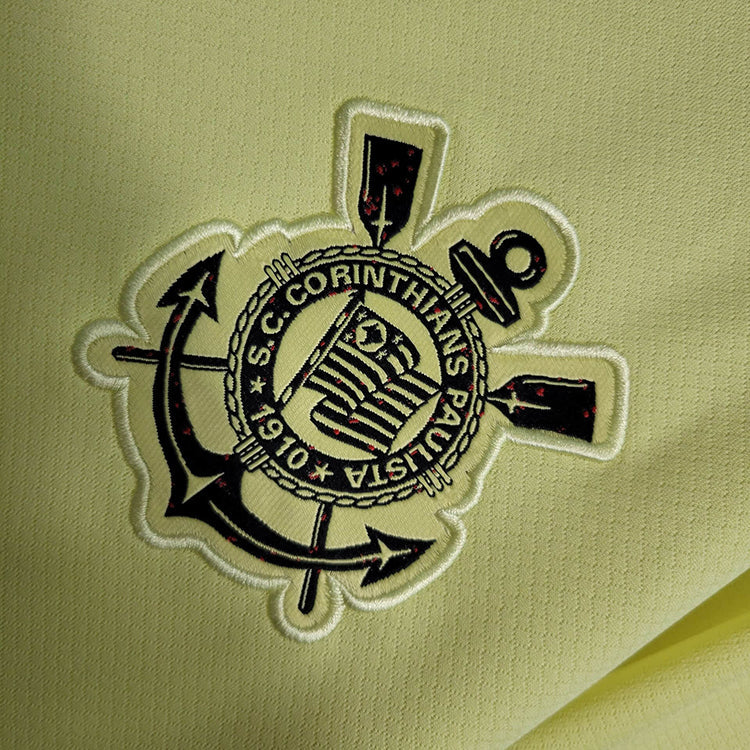 CAMISOLA FEMININA DO CORINTHIANS 23/24 AMARELO