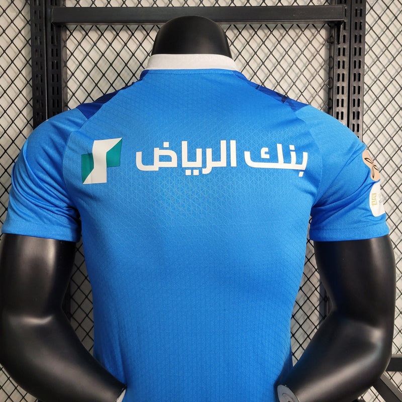 CAMISOLA VERSÃO PLAYER DE AL HILAL 23/24 AZUL