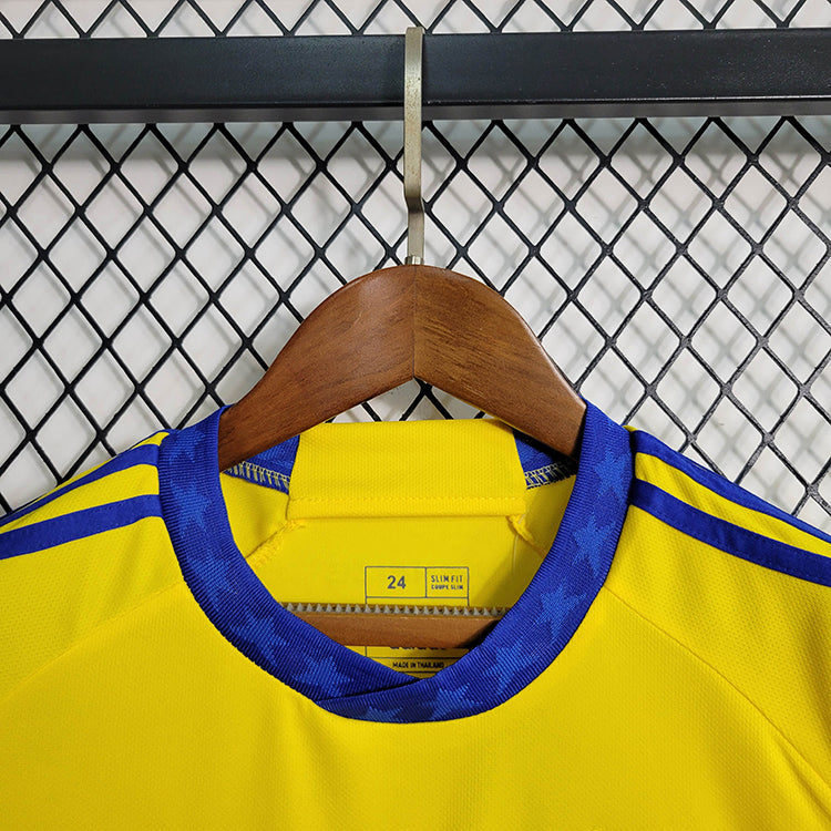 KIT INFANTIL DO BOCA JUNIORS 23/24 AMARELO