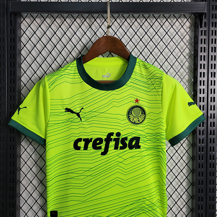 KIT INFANTIL DO PALMEIRAS 23/24 VERDE NEON