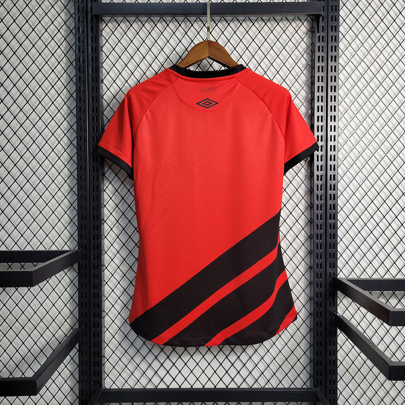 CAMISOLA FEMININA DO ATLETICO PARANAENSE 23/24 VERMELHO