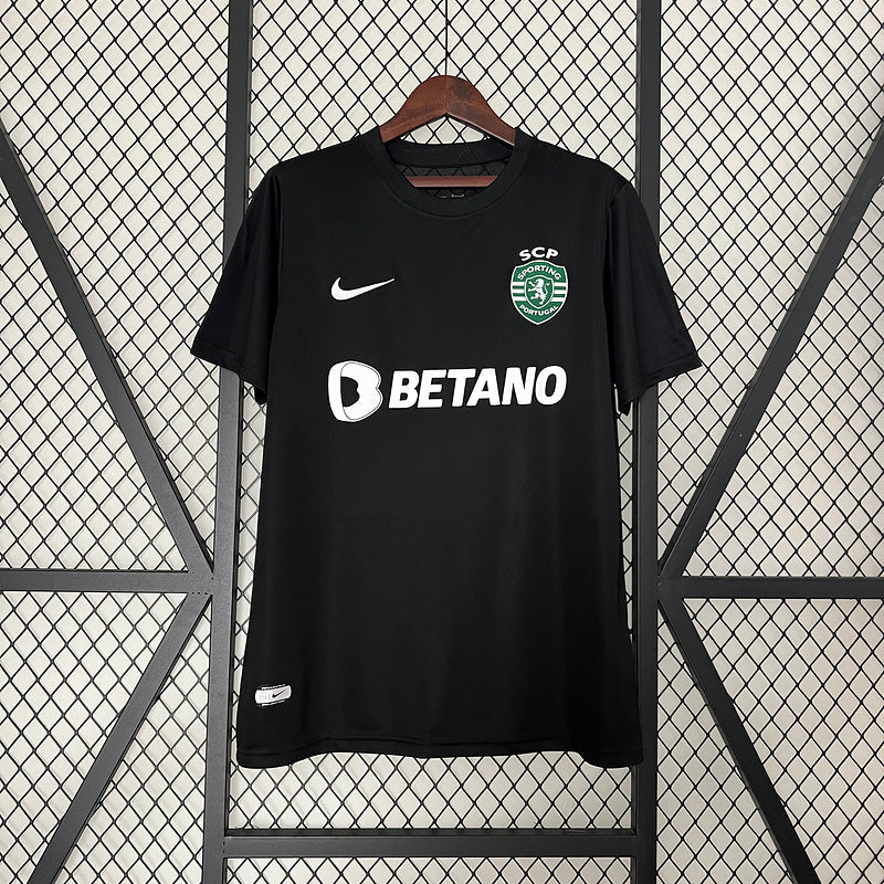 CAMISOLA DO SPORTING LISBOA 24/25 PRETO