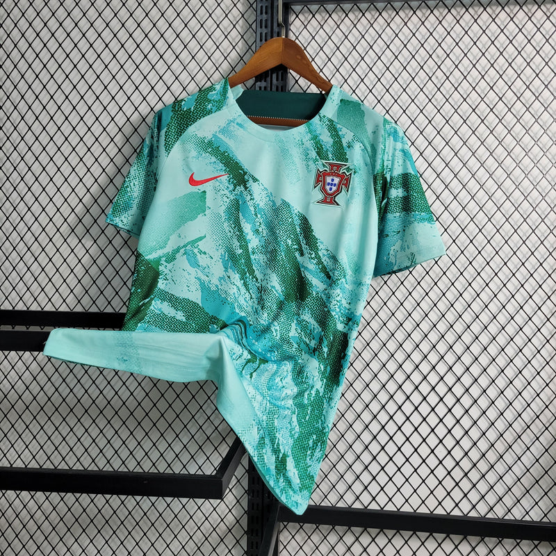 CAMISOLA DA SELEÇÃO DE PORTUGAL 23/24 VERDE TREINO