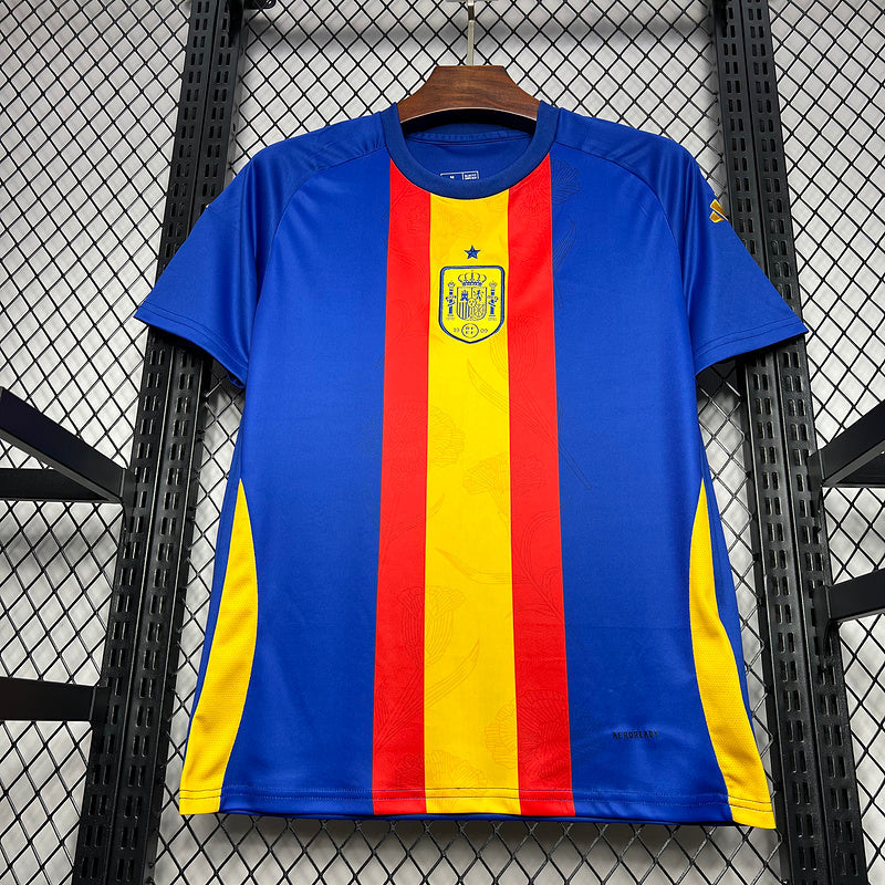 CAMISOLA DA SELEÇÃO DA ESPANHA 24/25 AZUL