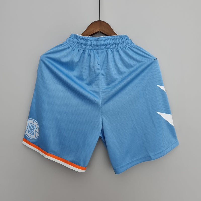 Shorts Los Angeles Clippers City Edition Blue NBA