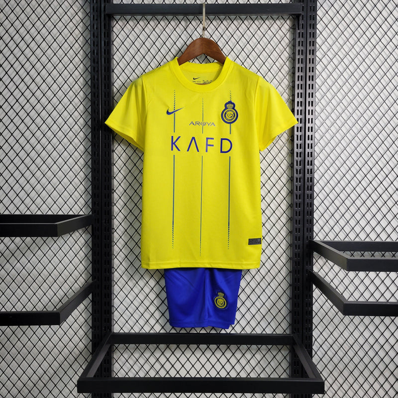 KIT INFANTIL DO AL NASSR 23/24 AMARELO