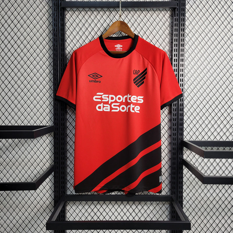 CAMISOLA DO ATLETICO PARANAENSE 23/24 VERMELHO