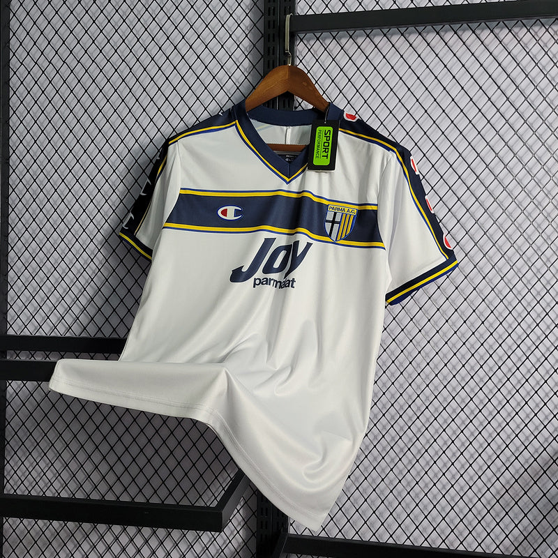 CAMISOLA RETRÔ DO PARMA 02/03 BRANCO