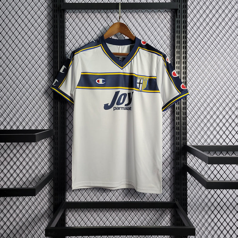 CAMISOLA RETRÔ DO PARMA 02/03 BRANCO