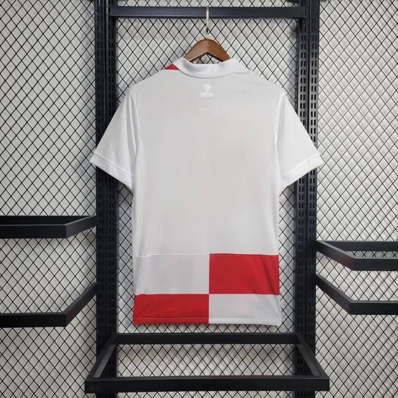 CAMISOLA DA SELEÇÃO DA CROACIA 24/25 BRANCO E VERMELHO