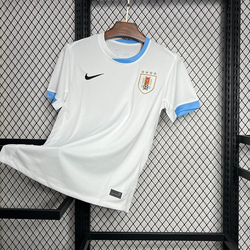 CAMISOLA DA SELEÇÃO DO URUGUAY 24/25 BRANCO