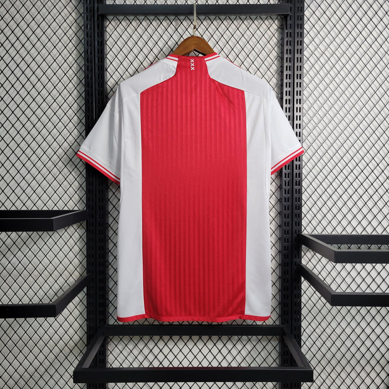 CAMISOLA DO AJAX 23/24 VERMELHO E BRANCO