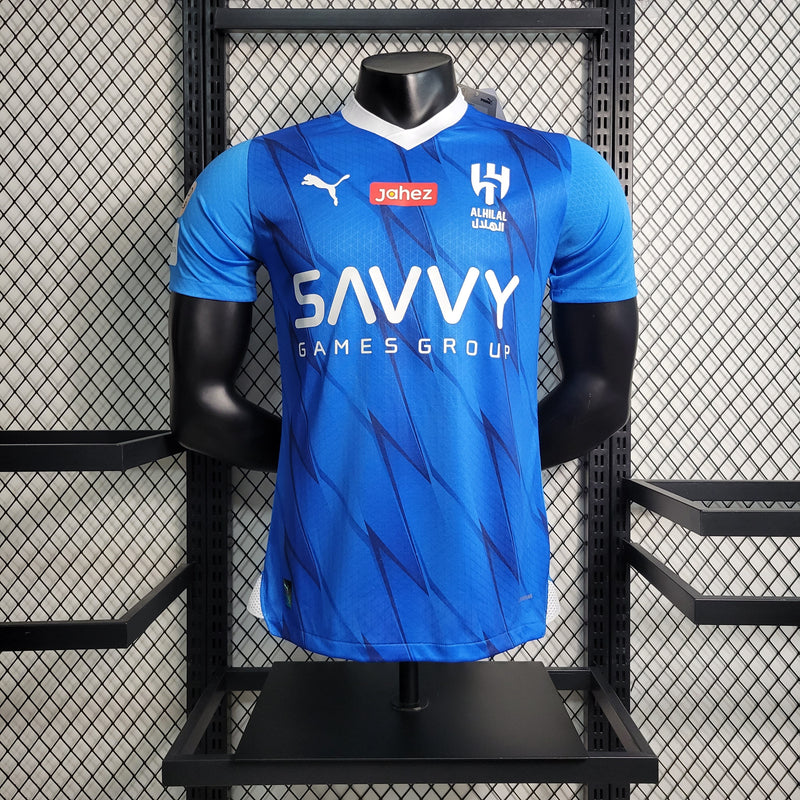 CAMISOLA VERSÃO PLAYER DE AL HILAL 23/24 AZUL