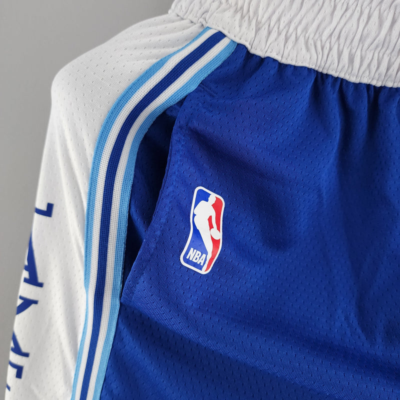 Shorts Los Angeles Lakers retro Blue White NBA