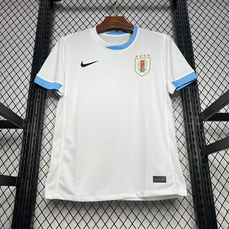 CAMISOLA DA SELEÇÃO DO URUGUAY 24/25 BRANCO