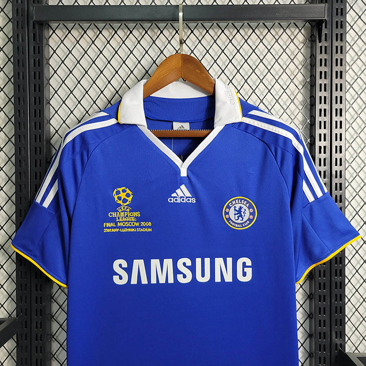 CAMISOLA RETRÔ DO CHELSEA 08/09 AZUL