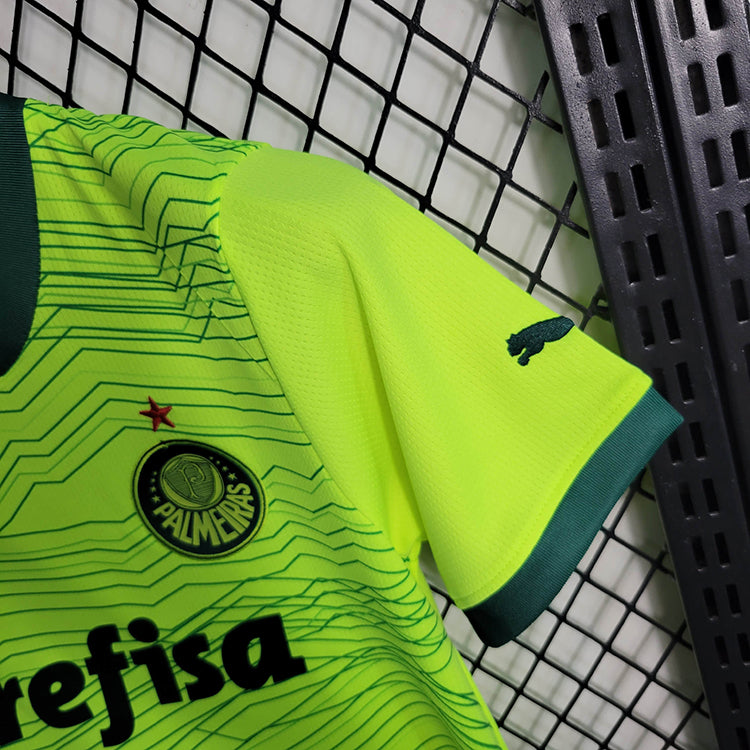 KIT INFANTIL DO PALMEIRAS 23/24 VERDE NEON