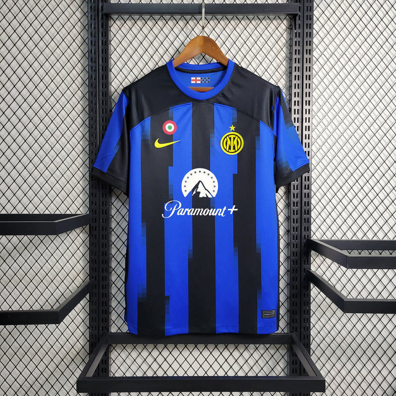 CAMISOLA DO INTER DE MILAN 24/25 PRETO E AZUL