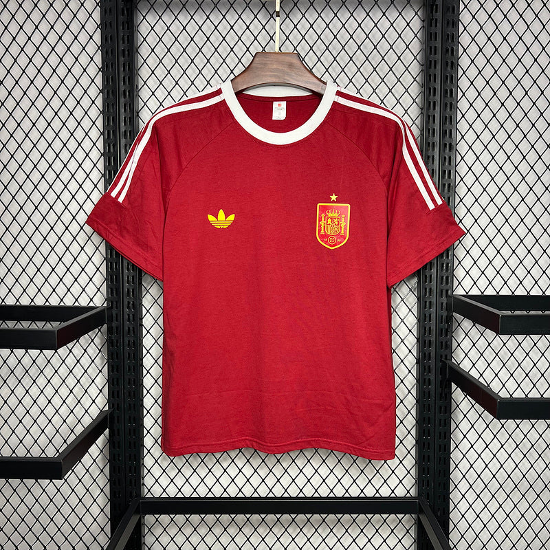 CAMISOLA DA SELEÇÃO DA ESPANHA 24/25 VERMELHO