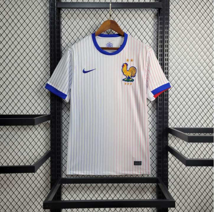 CAMISOLA DA SELEÇÃO DA FRANÇA 24/25 BRANCO