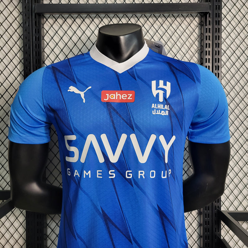 CAMISOLA VERSÃO PLAYER DE AL HILAL 23/24 AZUL