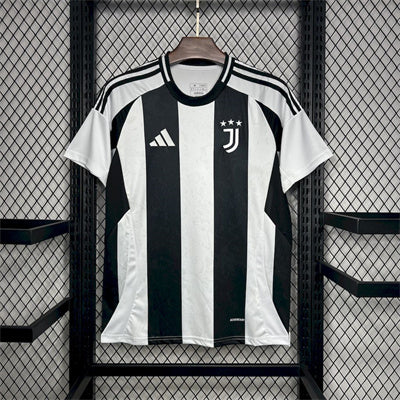 CAMISOLA DA JUVENTUS 24/25 BRANCO E PRETO