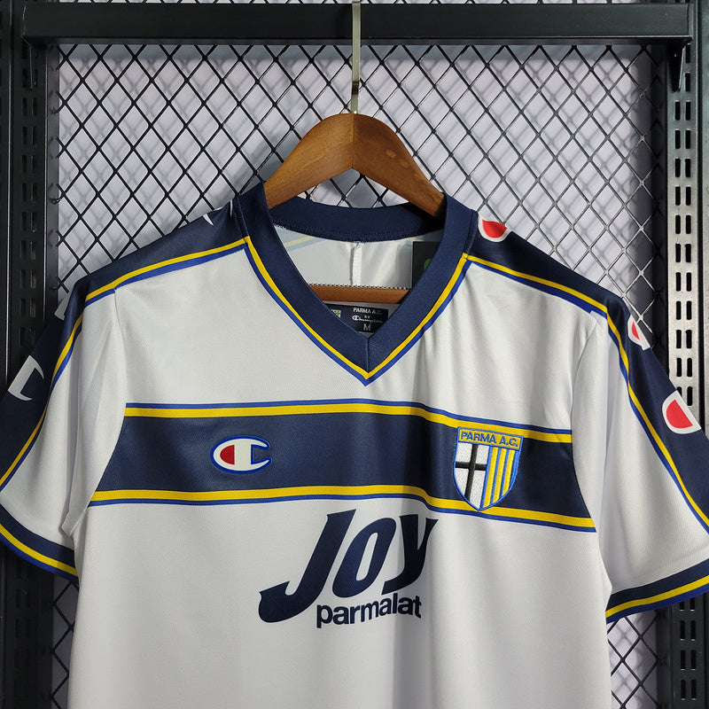 CAMISOLA RETRÔ DO PARMA 02/03 BRANCO