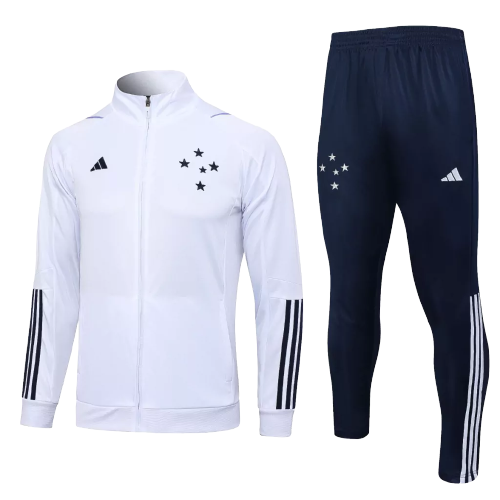 Agasalho de Viagem Cruzeiro - Masculino - Branco