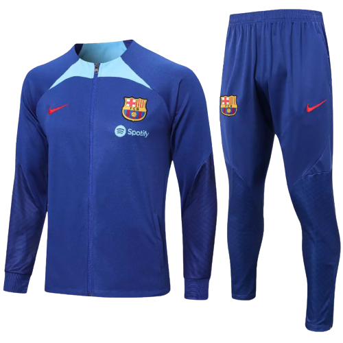 Agasalho de Viagem Barcelona - Masculino - Azul Escuro